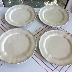 Set of 4 Toscano Cream Noble Excellence Salad Plates